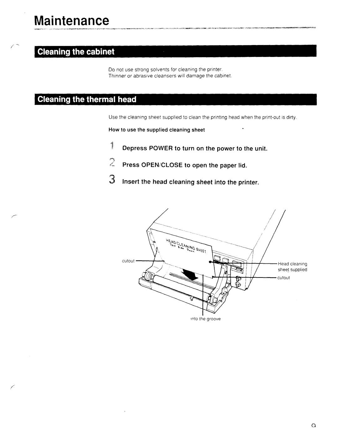 Sony UP-610 manual 