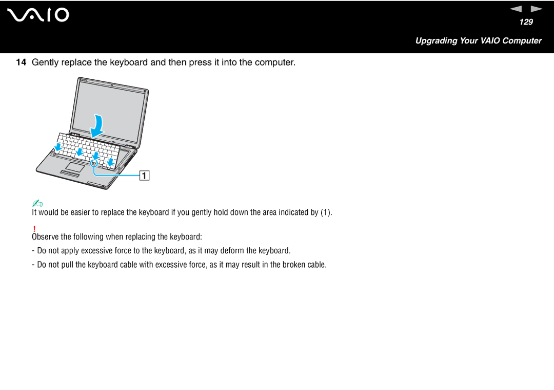 Sony VGN-T300 Series, VGN S400 Series manual Upgrading Your Vaio Computer 