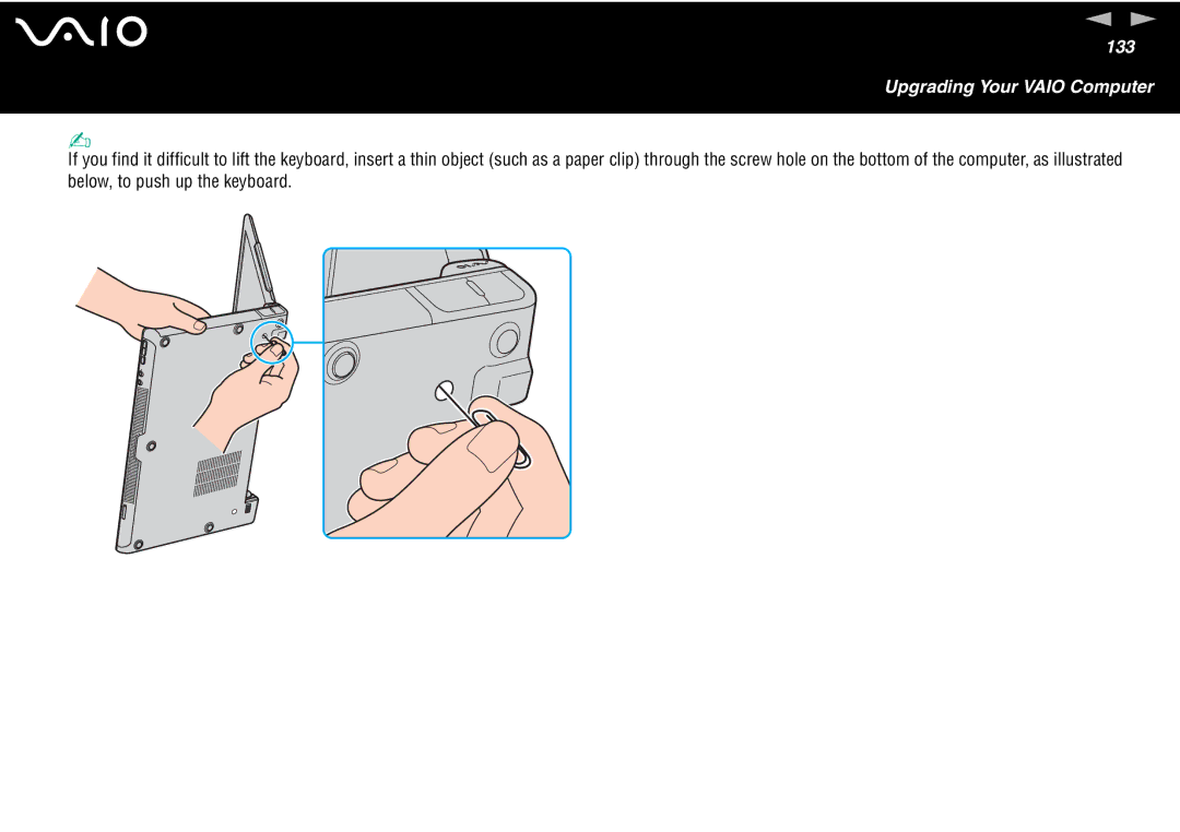 Sony VGN-T300 Series, VGN S400 Series manual Upgrading Your Vaio Computer 