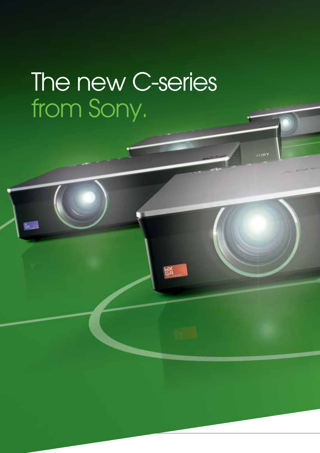 Sony VPL-CX155, VPL-CX120VPL, VPL-CX150, VPL-CW125 manual The new C-series from Sony 