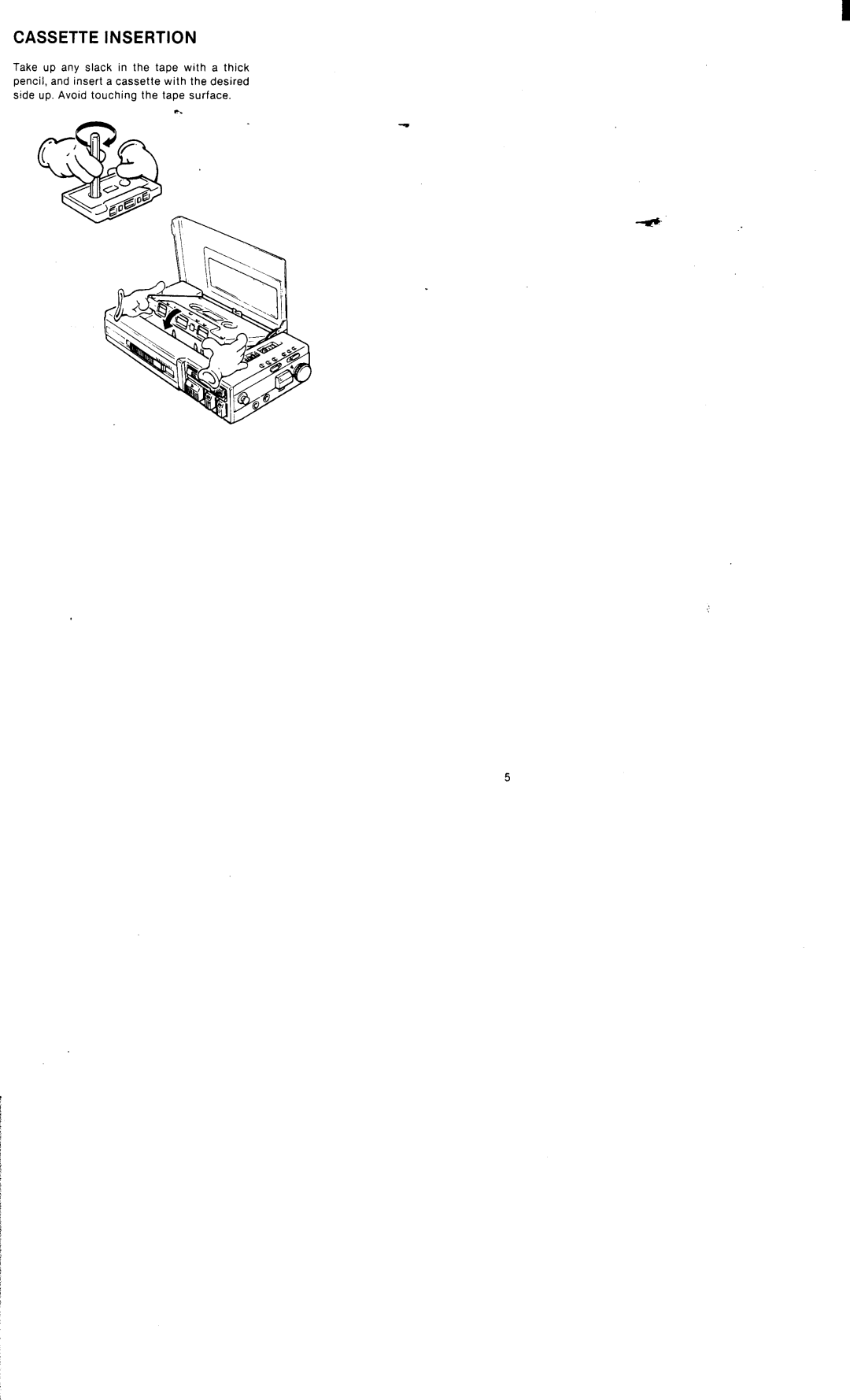 Sony WM-D6C manual 