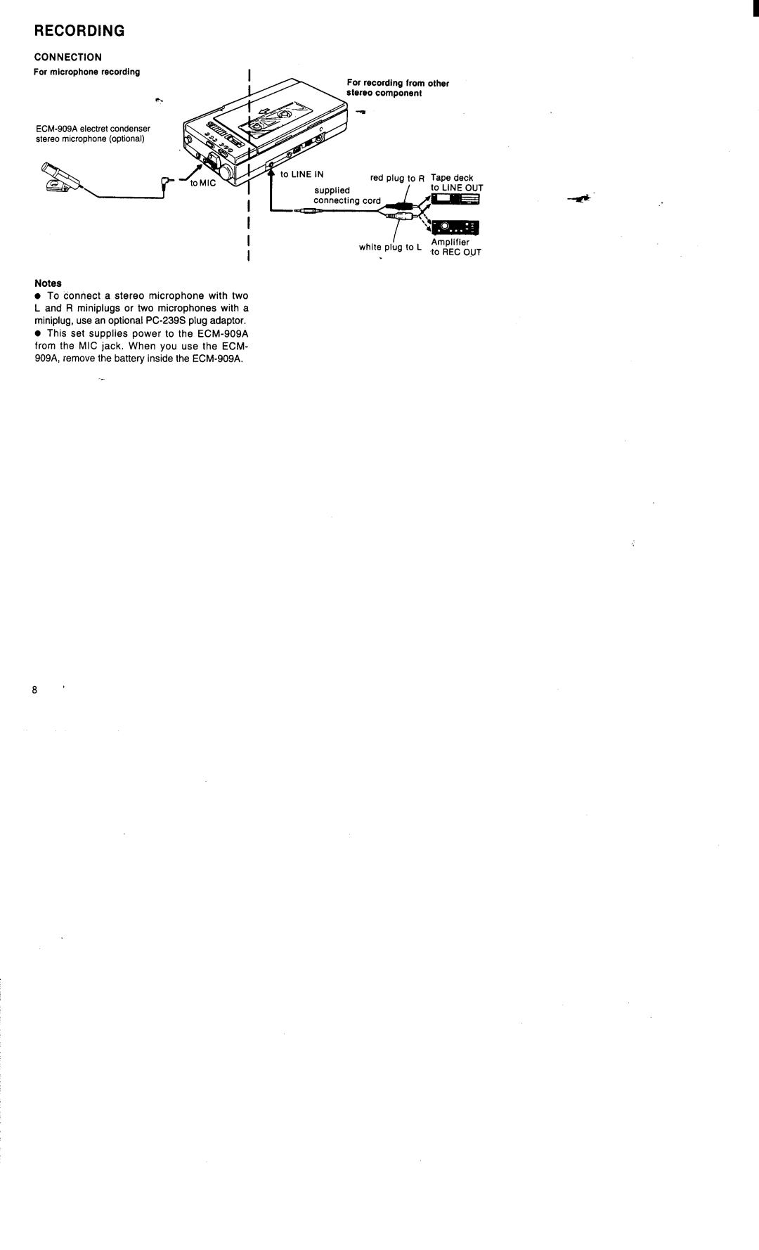 Sony WM-D6C manual 