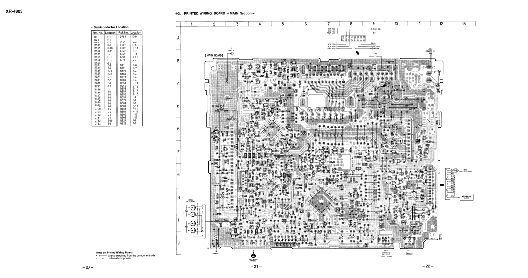 Sony XR-4803 service manual 