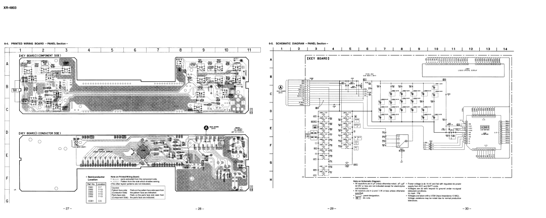 Sony XR-4803 service manual 