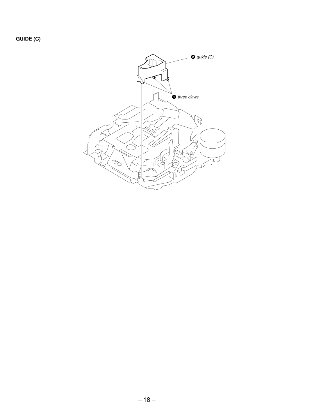 Sony XR-C440 service manual Guide C 