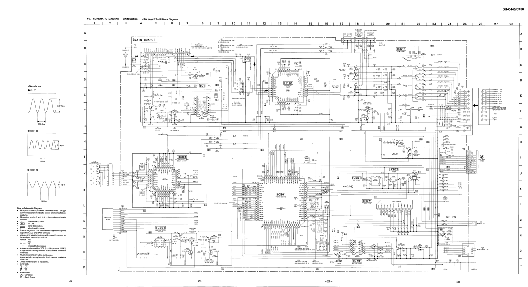 Sony XR-C440 service manual 