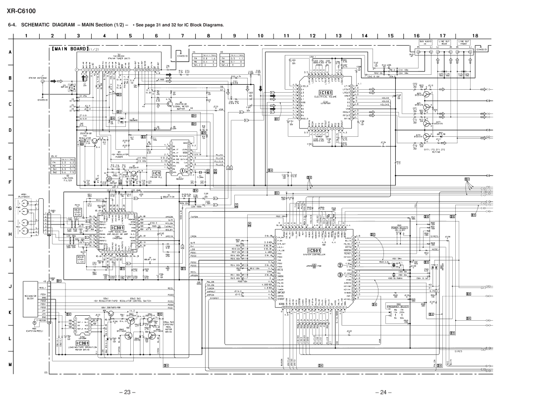 Sony XR-C6100 service manual 