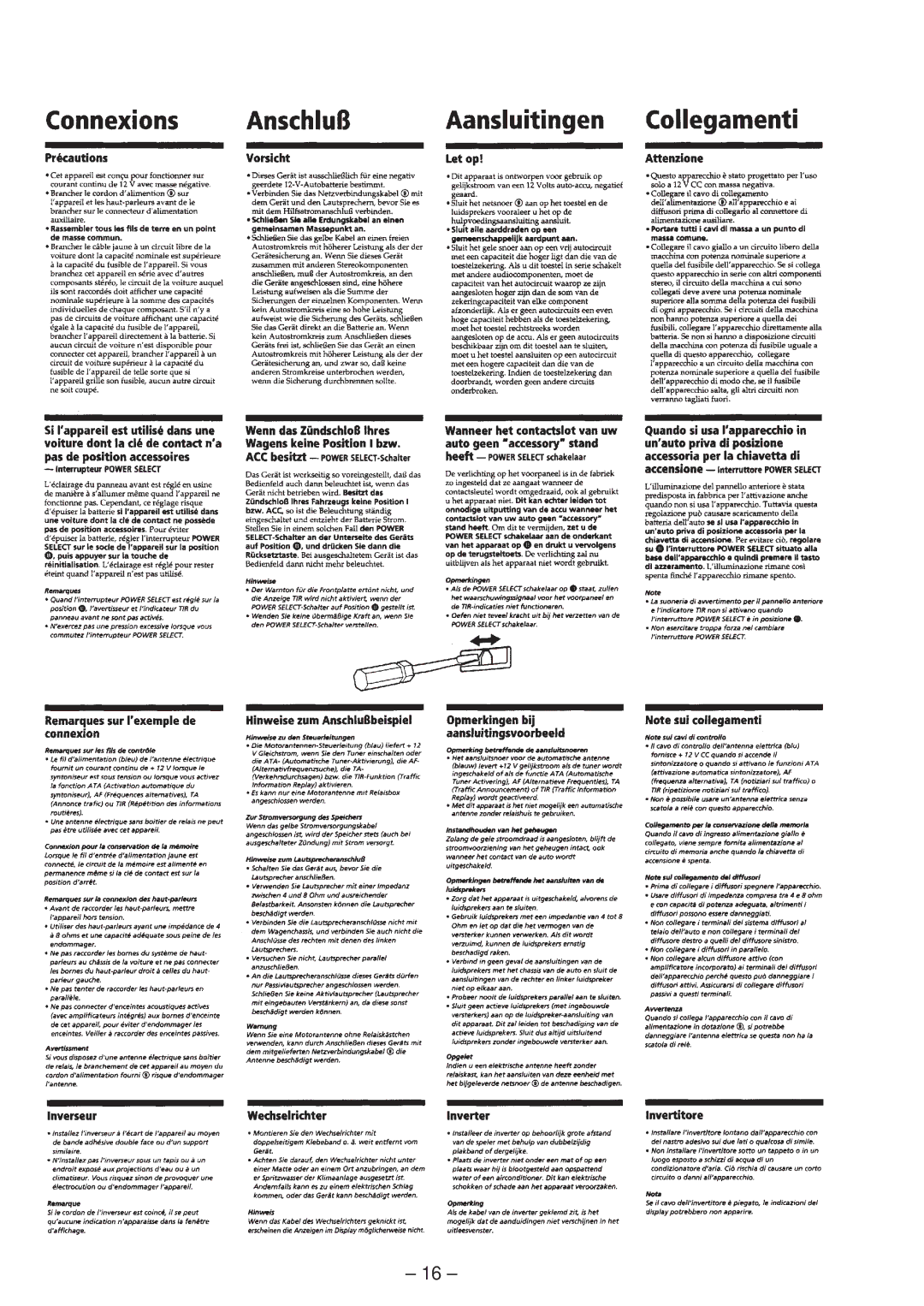 Sony XR-C8100R service manual 