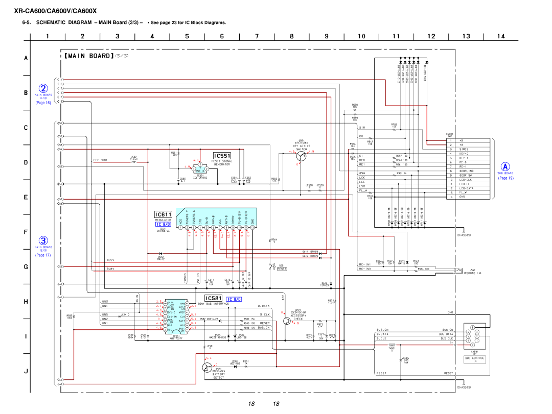 Sony XR-CA600X, XR-CA600V service manual XR-CA600/CA600V/CA600X 