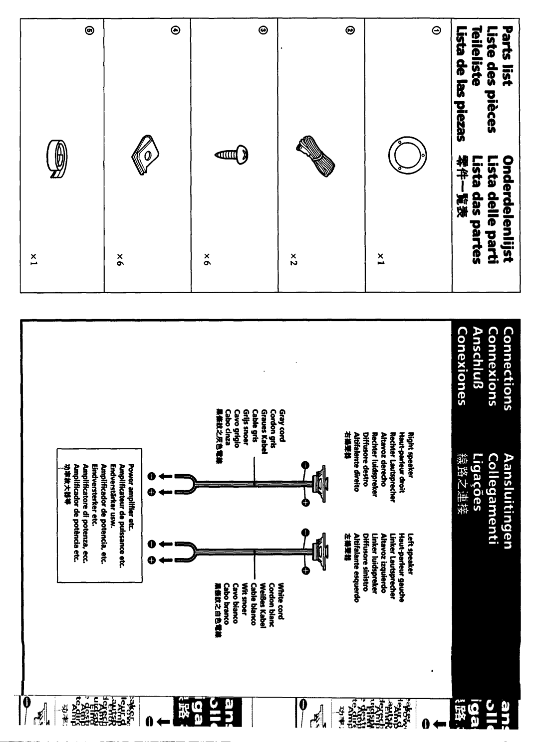 Sony XS-602E manual 