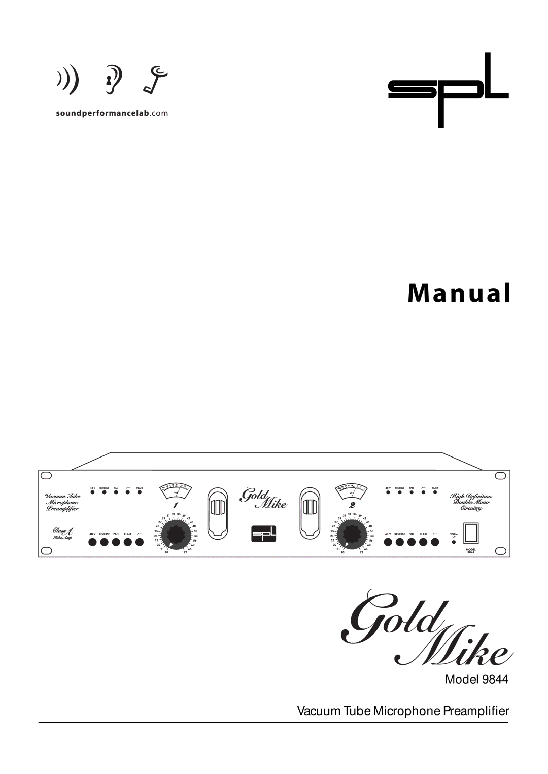 Sound Performance Lab 9844 manual N u a l 