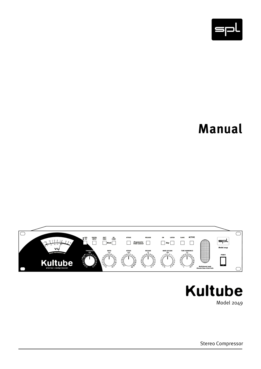 Sound Performance Lab Model 2049 manual Manual 