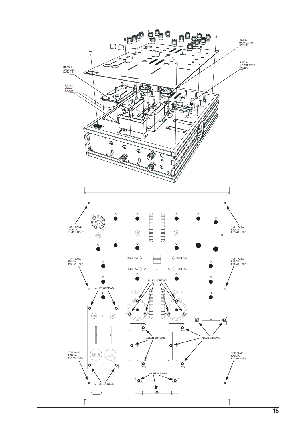 SoundCraft 1601S manual 