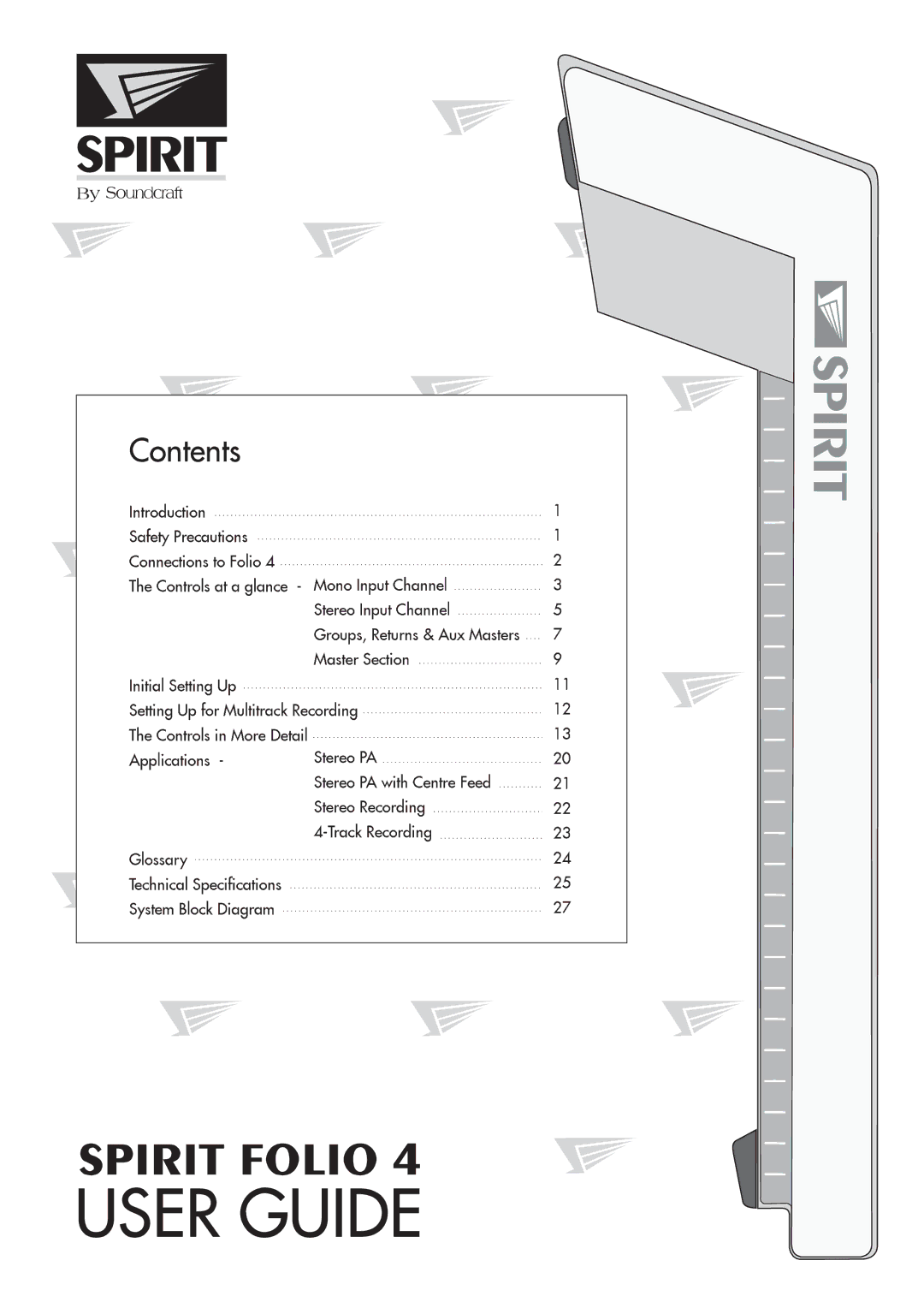 SoundCraft 4 manual 