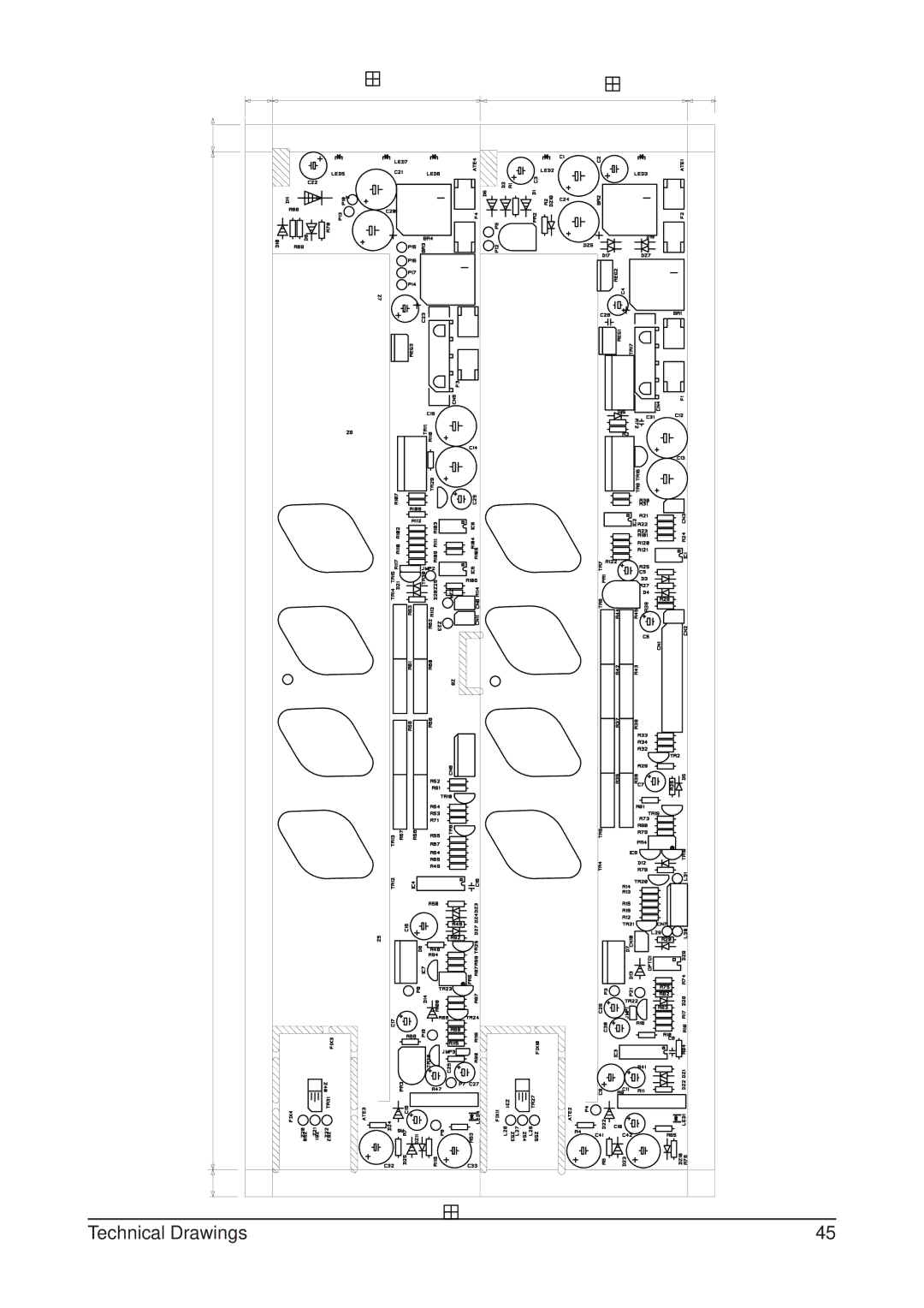 SoundCraft CPS2000 technical manual Technical Drawings 