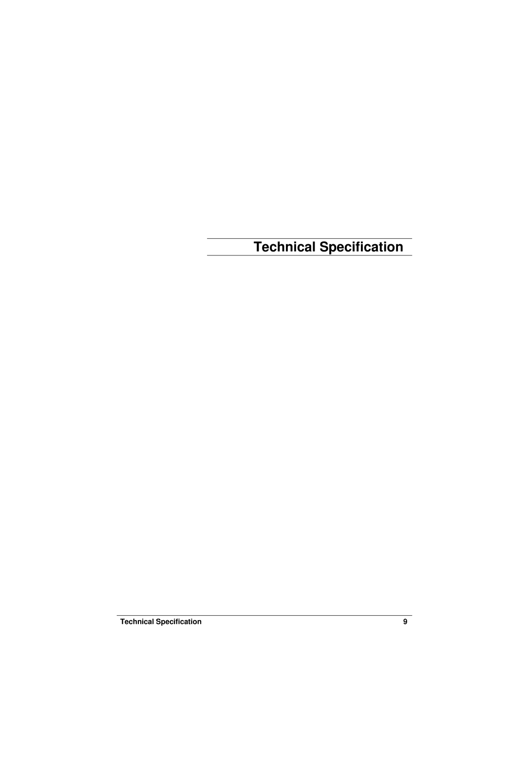 SoundCraft CPS250, CPS275 technical manual Technical Specification 