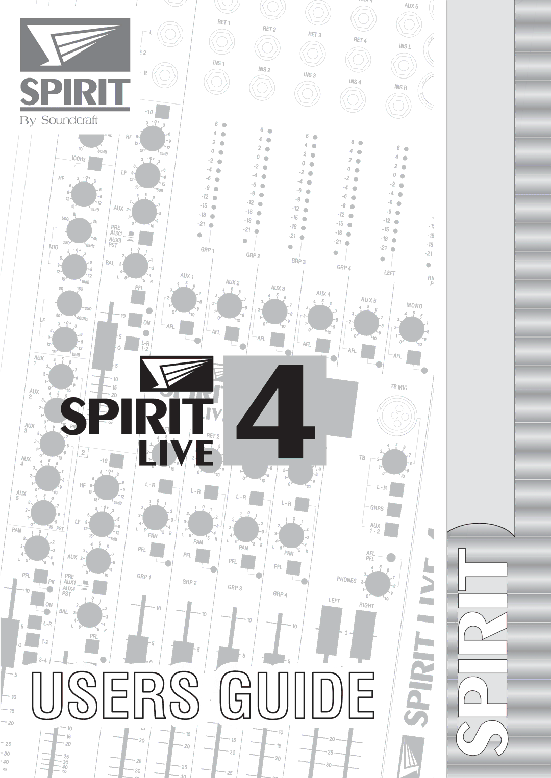 SoundCraft Spirit Live 4 manual 