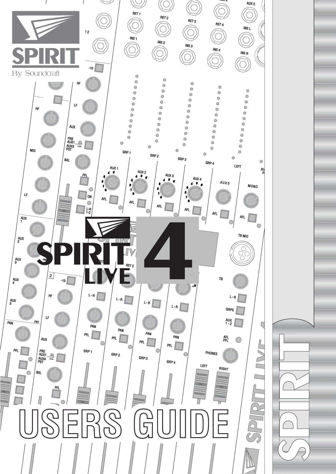 SoundCraft Spirit Live 4 manual 