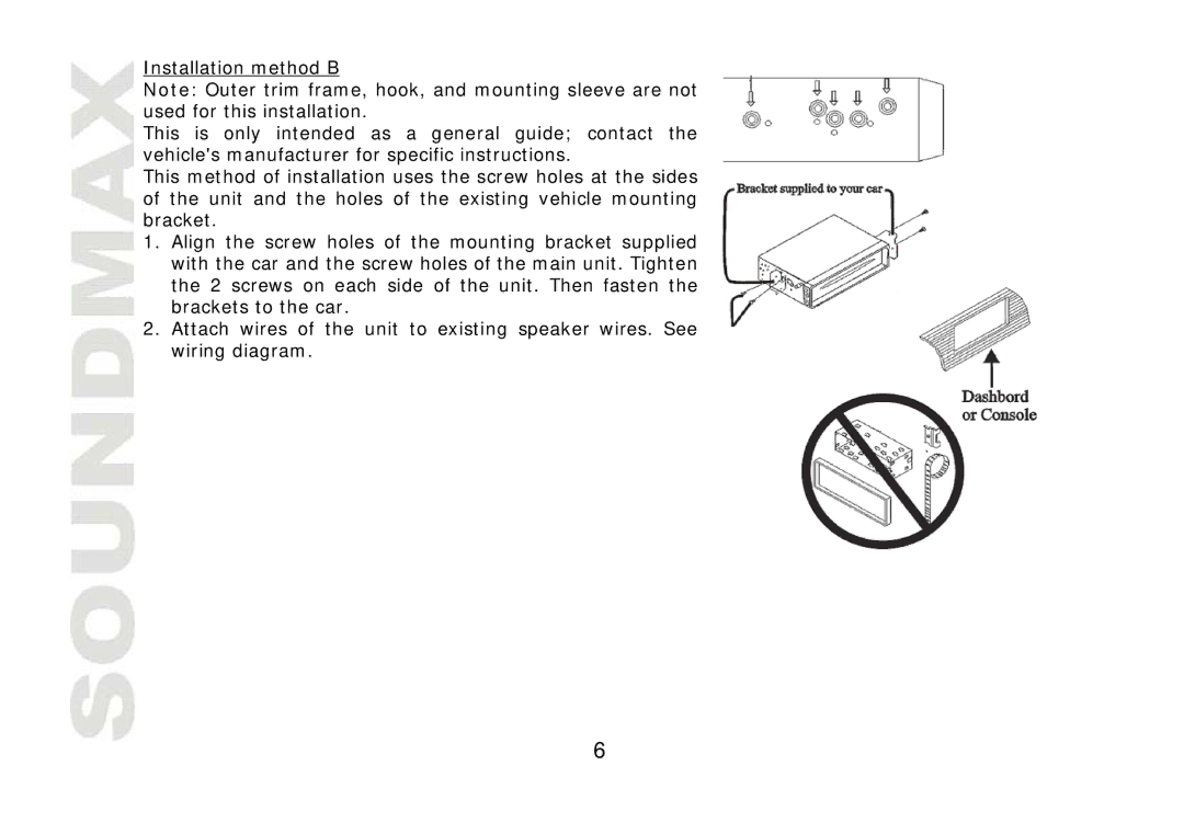 SoundMax SM-CDM1041 instruction manual 