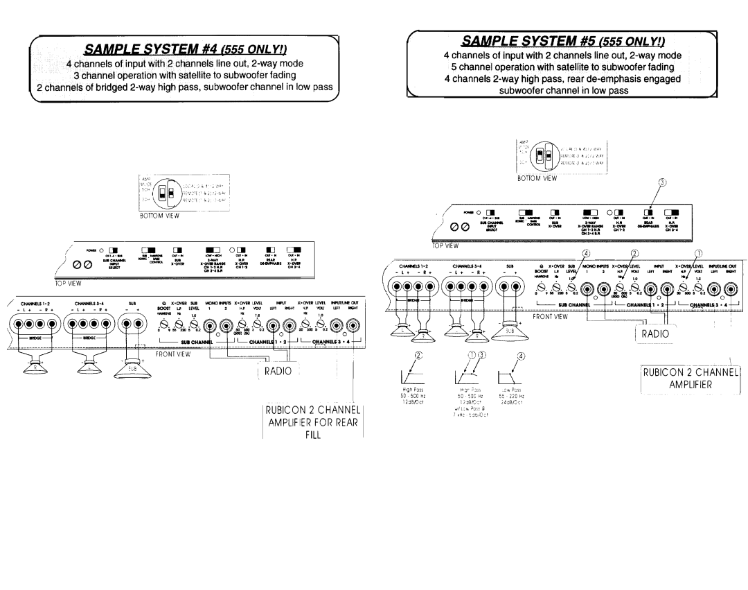 Soundstream Technologies 555, 255, 355 specifications 