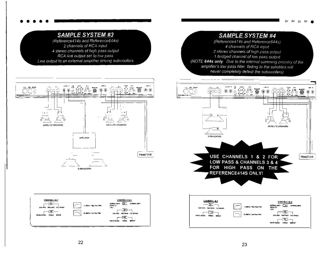 Soundstream Technologies 644s, 414s owner manual 