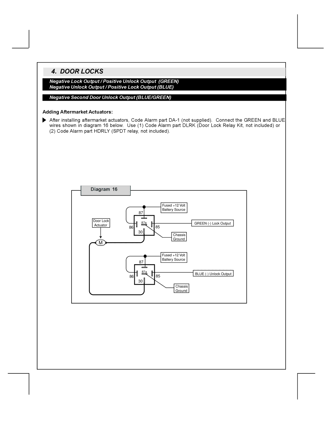 Soundstream Technologies CA 160 installation instructions Adding Aftermarket Actuators 