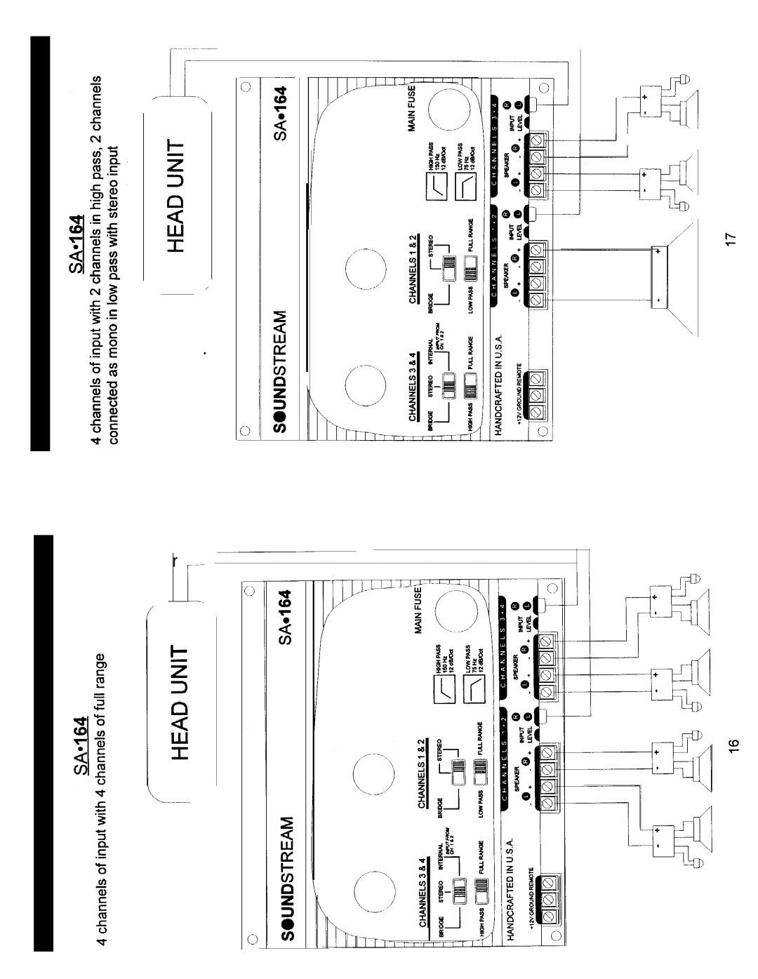 Soundstream Technologies SA 164 owner manual 