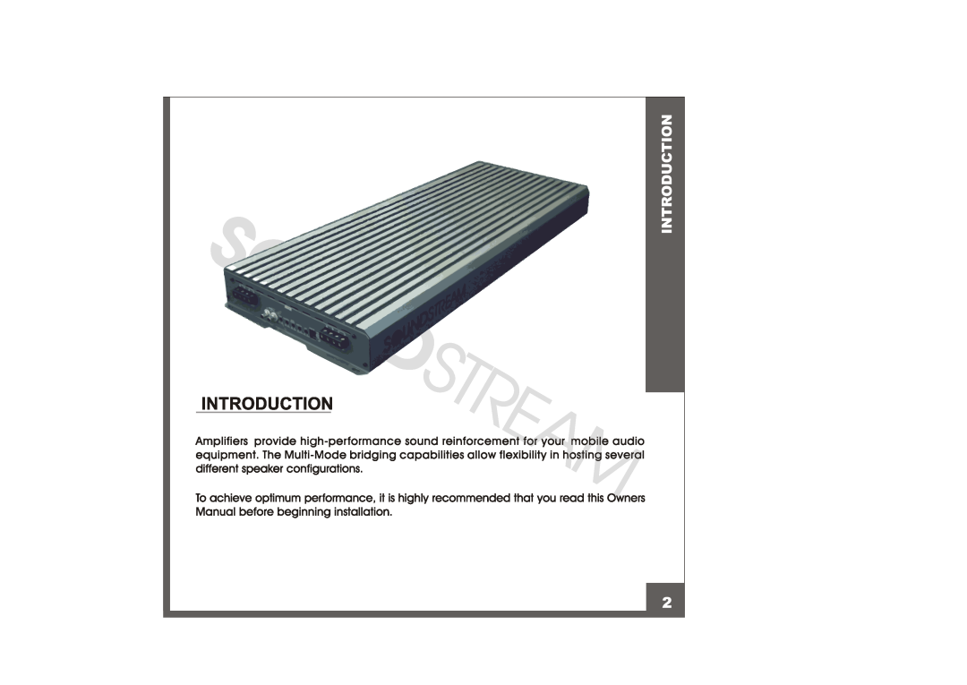 Soundstream Technologies XXX-15000D manual 