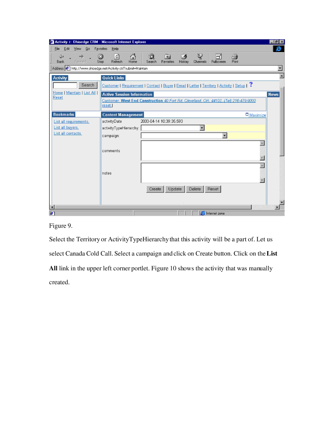 Source Technologies CRM+BPM manual 