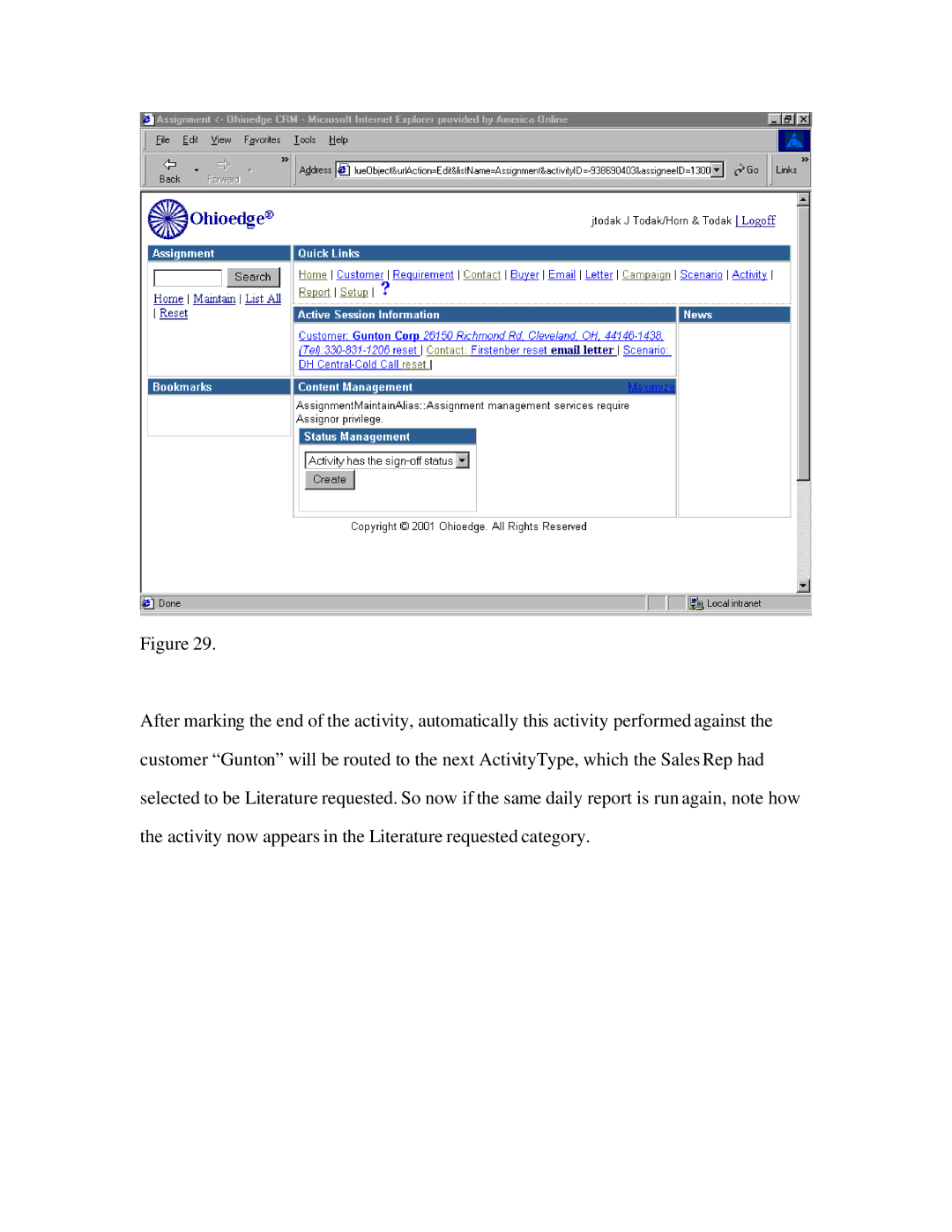 Source Technologies CRM+BPM manual 