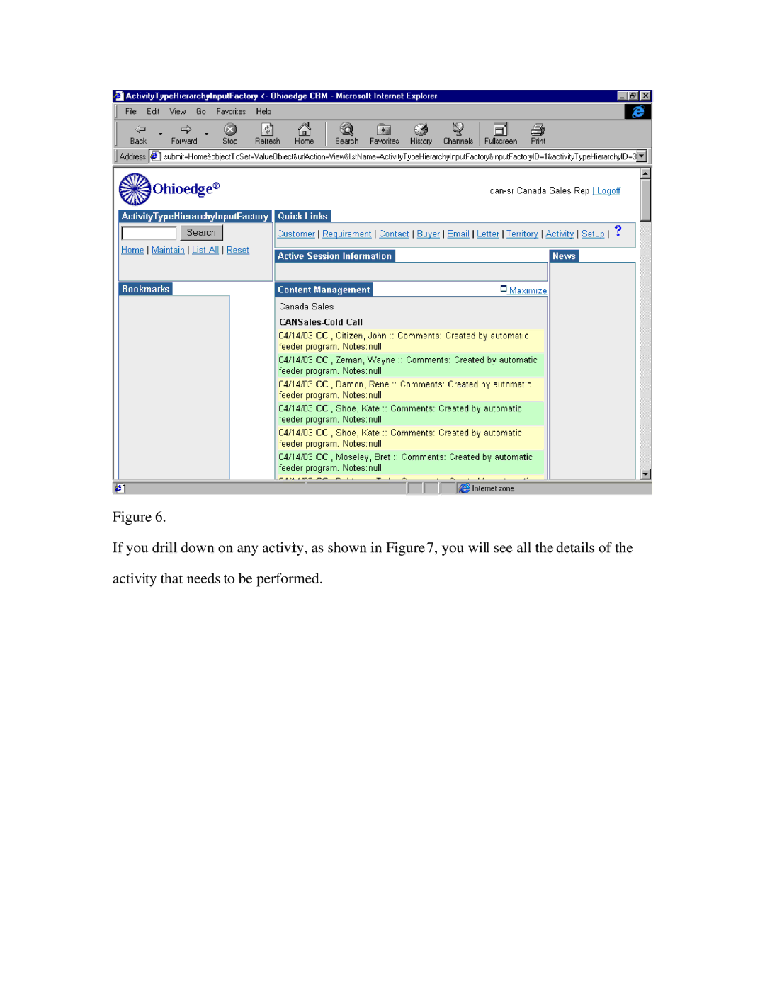 Source Technologies CRM+BPM manual 