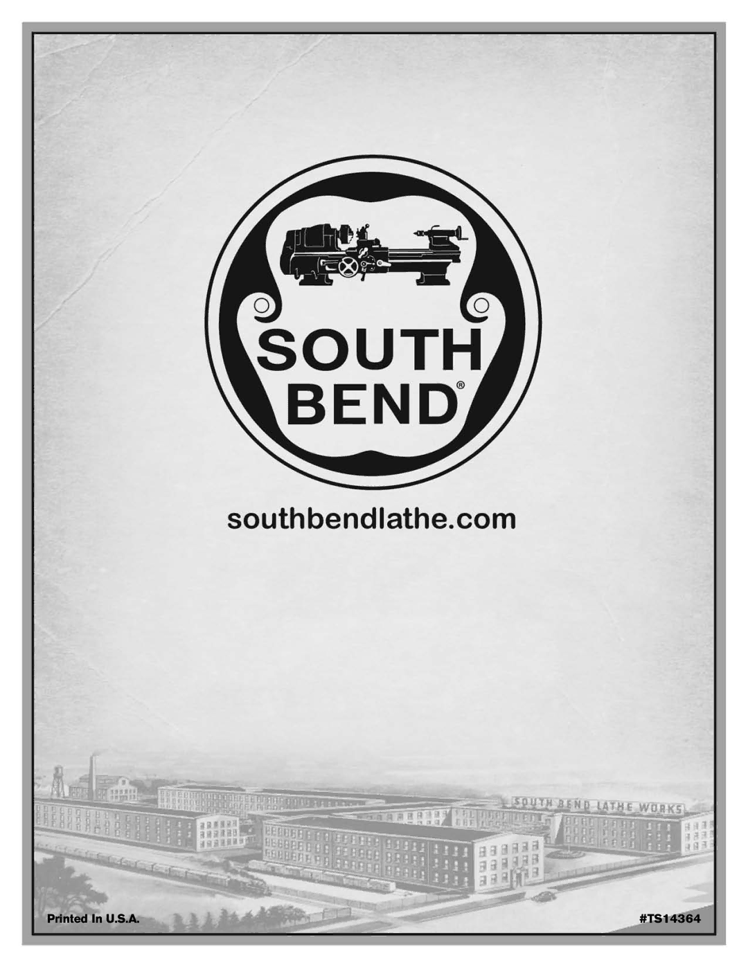 Southbend sb1039 owner manual #TS14364 