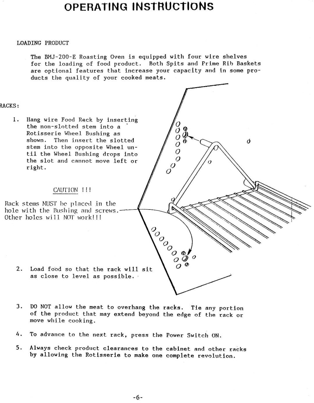 Southern Pride BMJ-200-E manual 