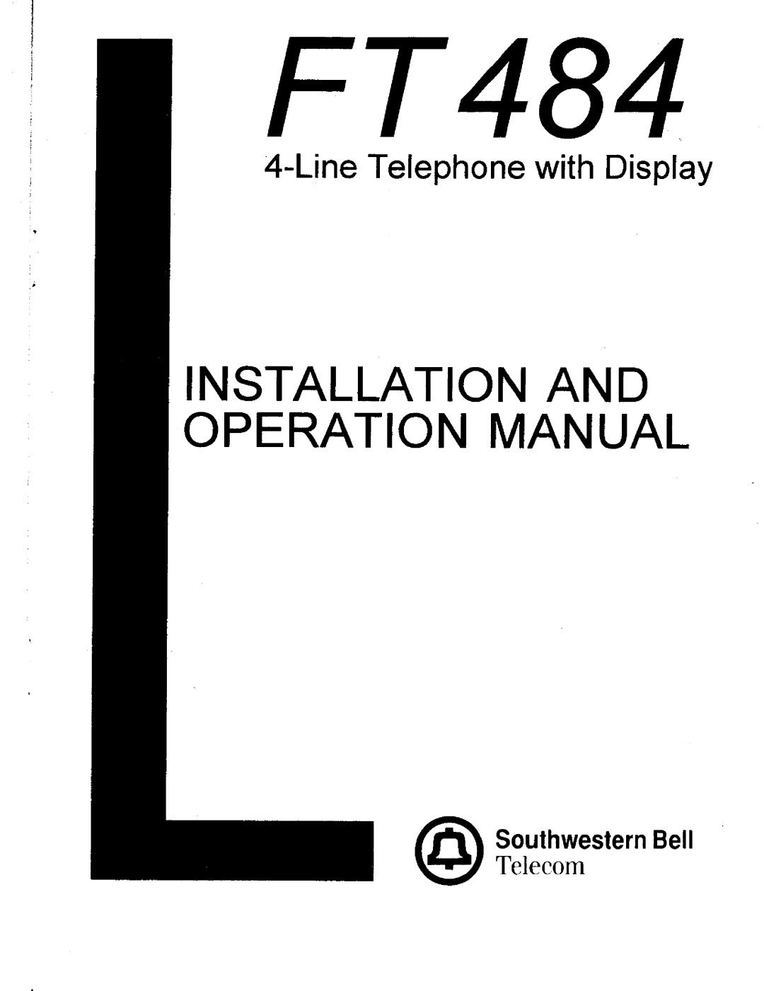 Southwestern Bell FT484 manual 