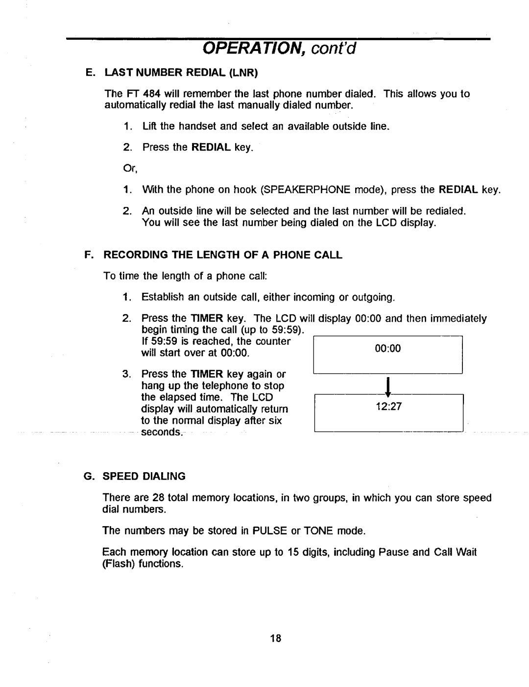 Southwestern Bell FT484 manual 