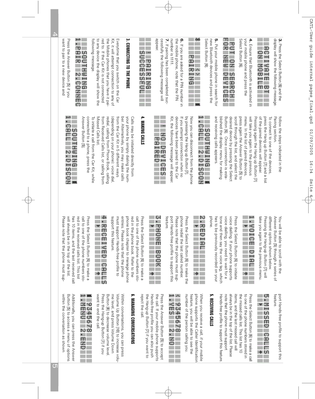 Southwing SC705 manual Activate BT, PUT on Search for NEW Devices, Ing, Successful, Southwing 1.PAIR 2.CONNEC, No Devices 