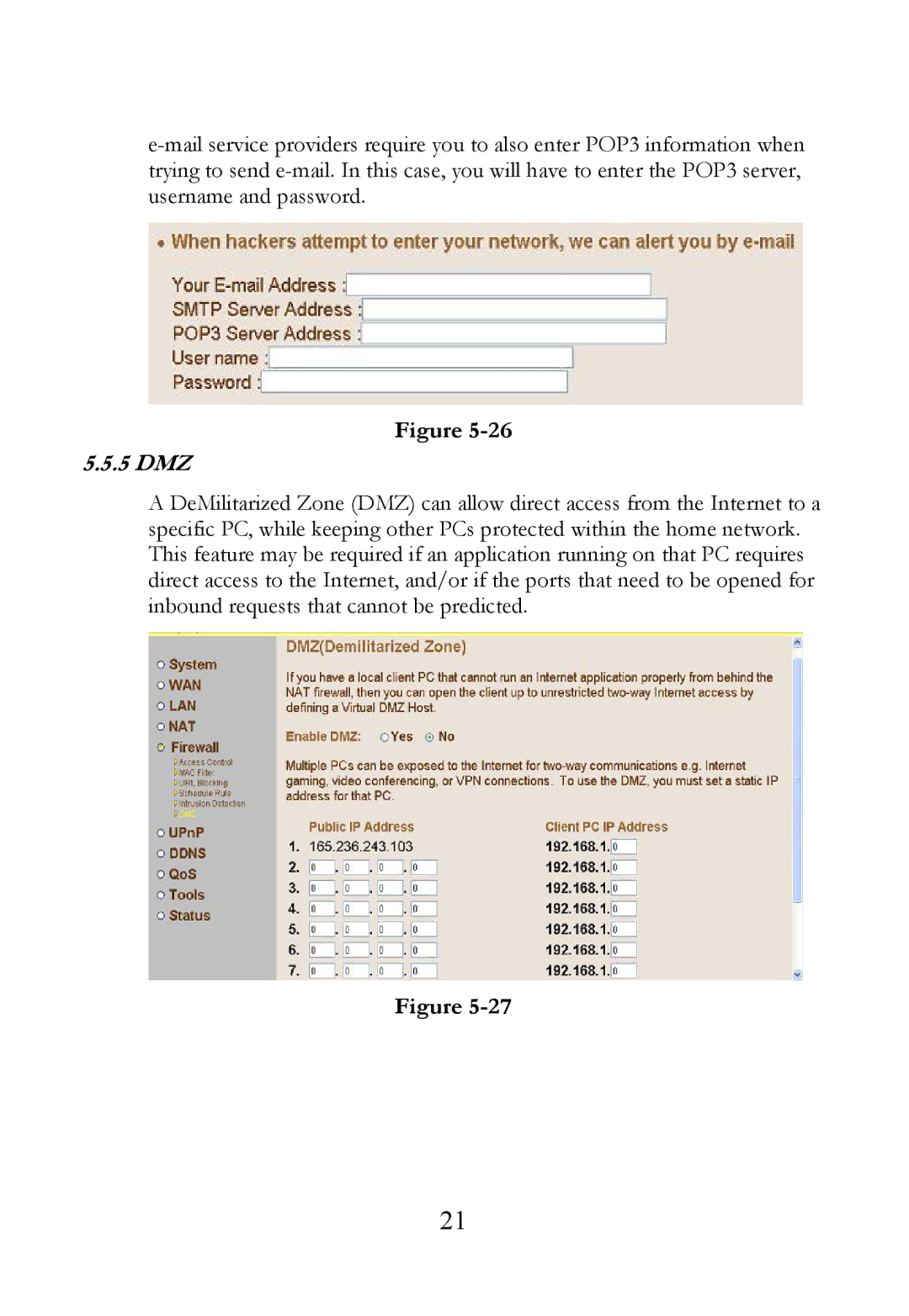 SOYO AVRO3001 user manual 5 DMZ 