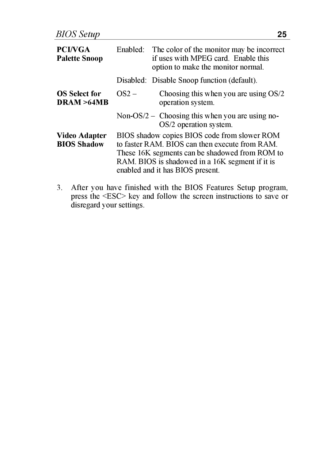 SOYO SOYOTM manual Pci/Vga, Dram 64MB 