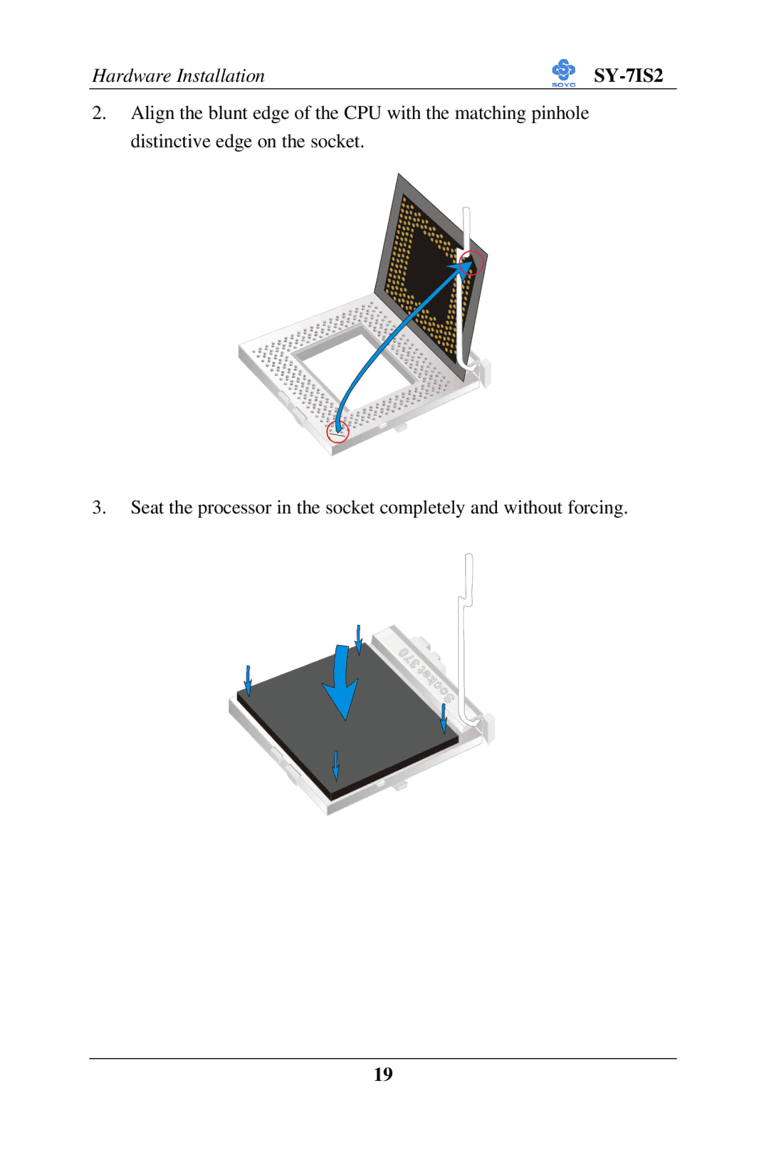 SOYO SY-7IS2 user manual 