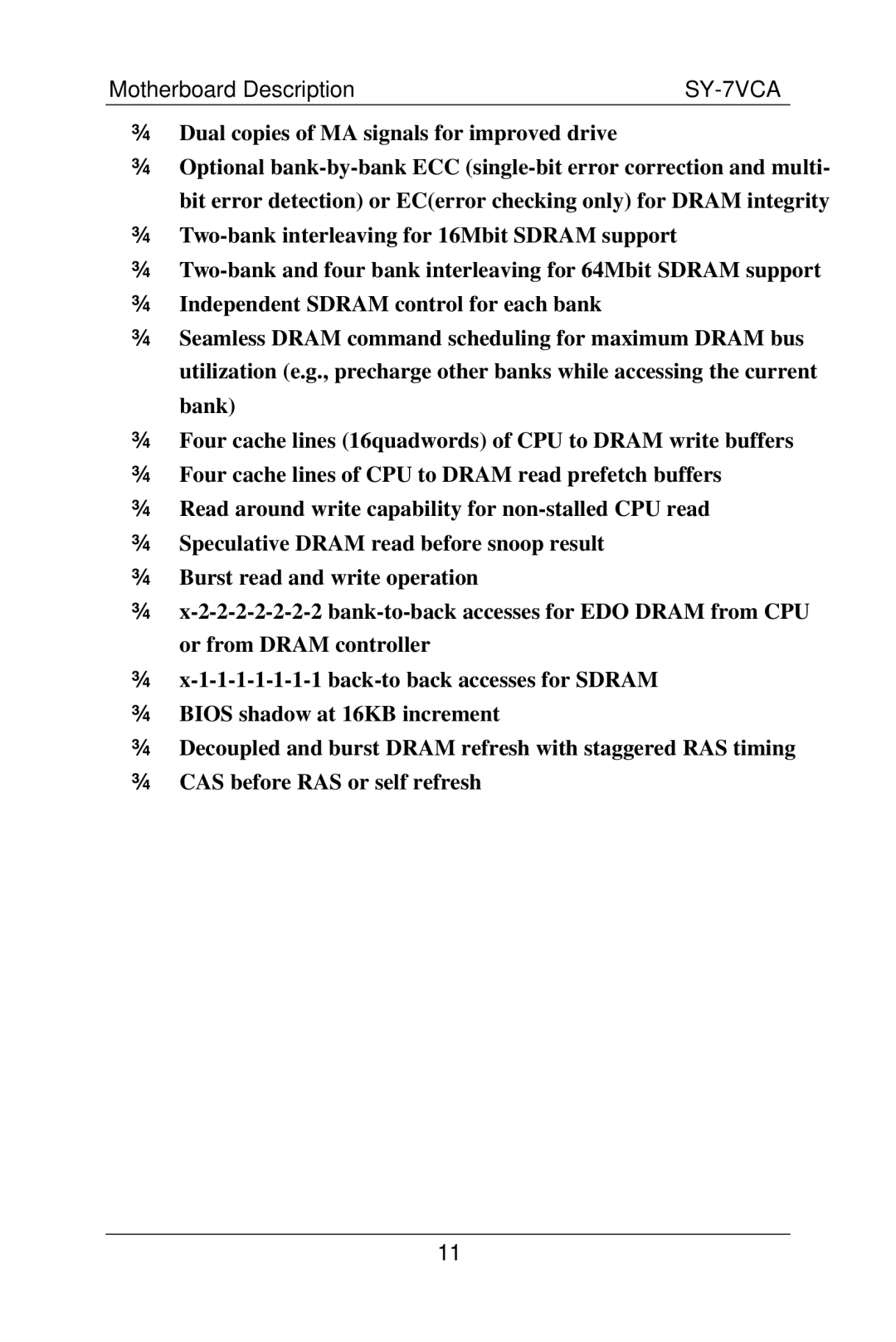 SOYO SY-7VCA user manual 