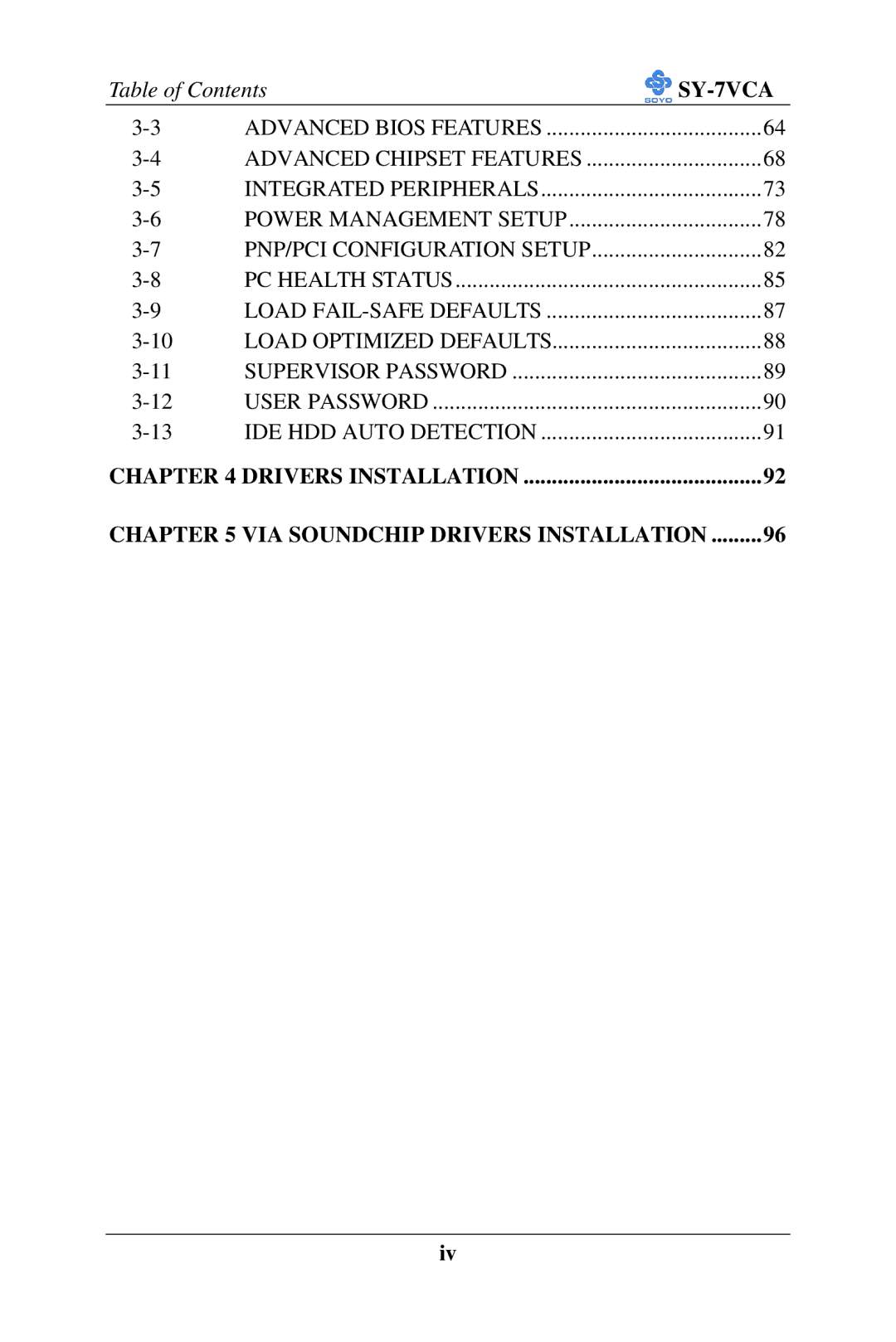 SOYO SY-7VCA user manual Drivers Installation VIA Soundchip Drivers Installation 
