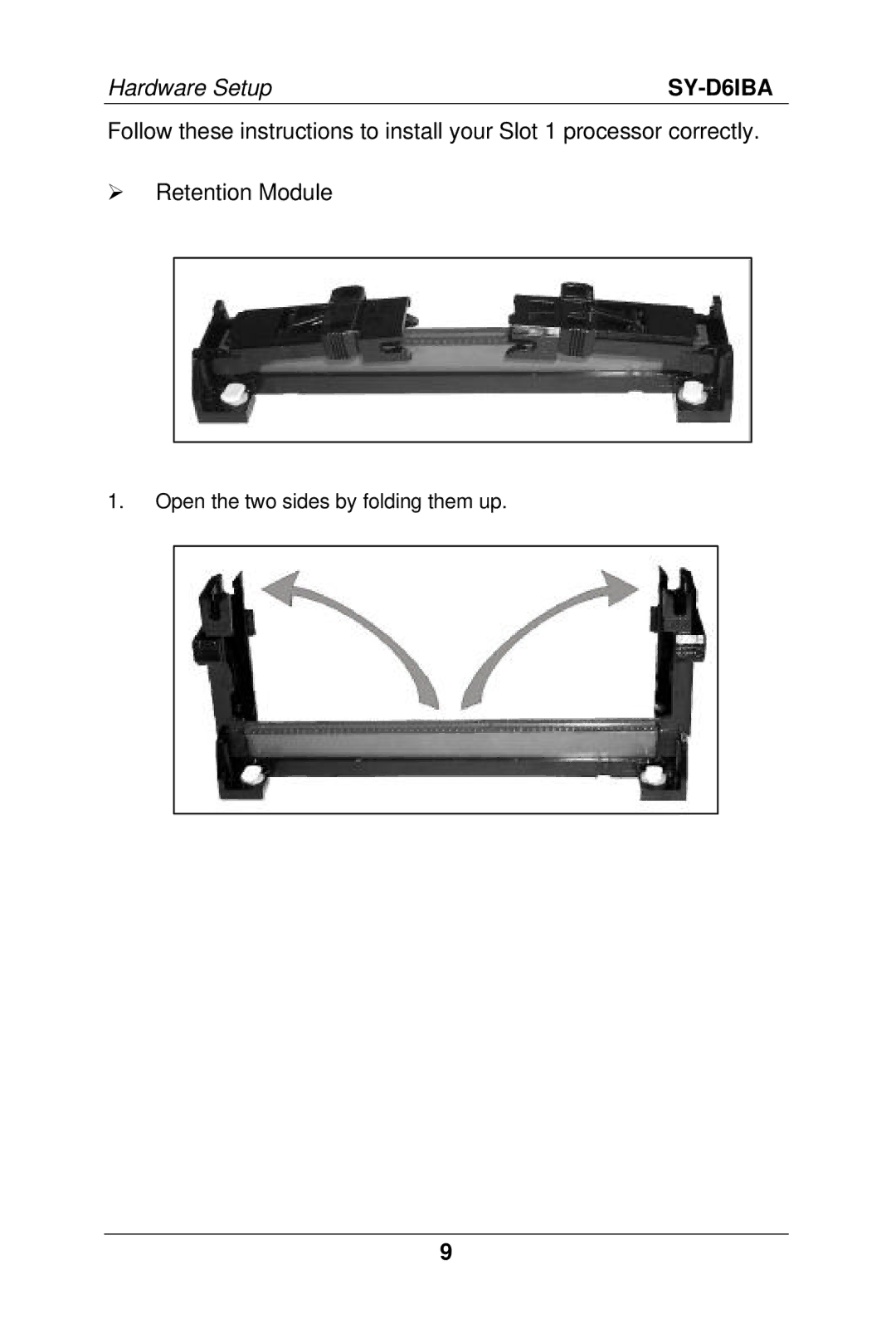 SOYO manual Hardware SetupSY-D6IBA 