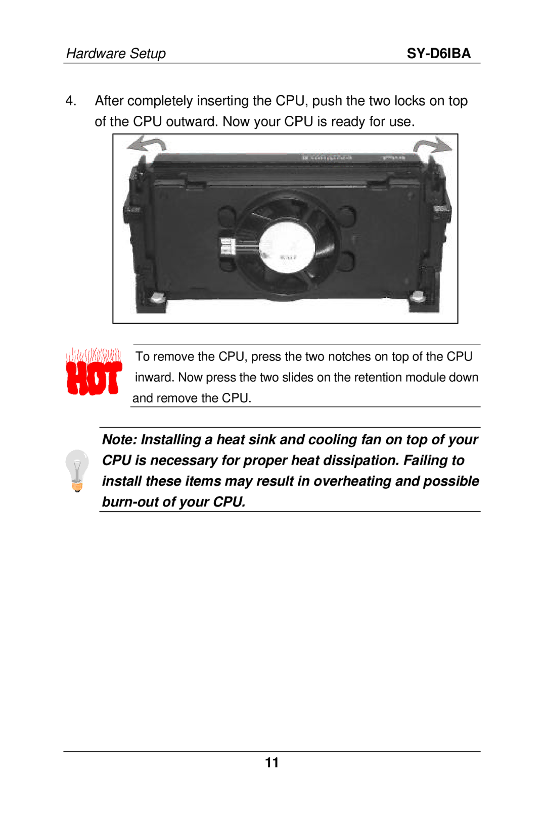 SOYO SY-D6IBA manual 