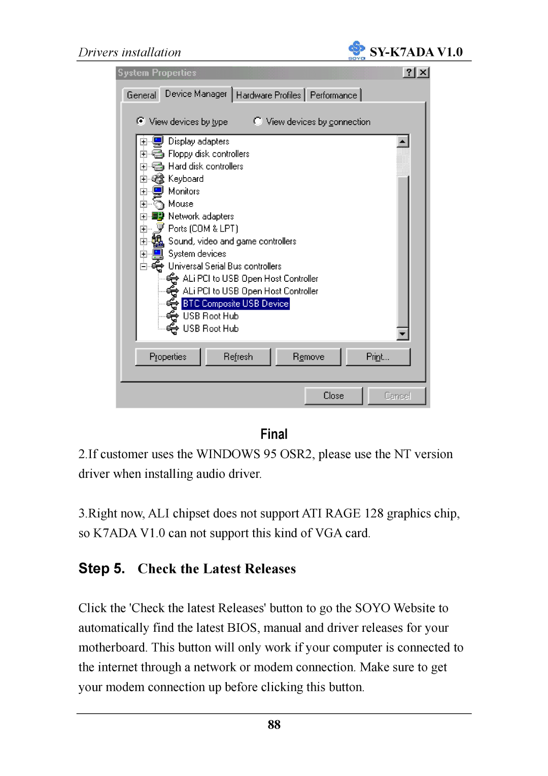 SOYO SY-K7ADA V1.0 user manual Final, Check the Latest Releases 