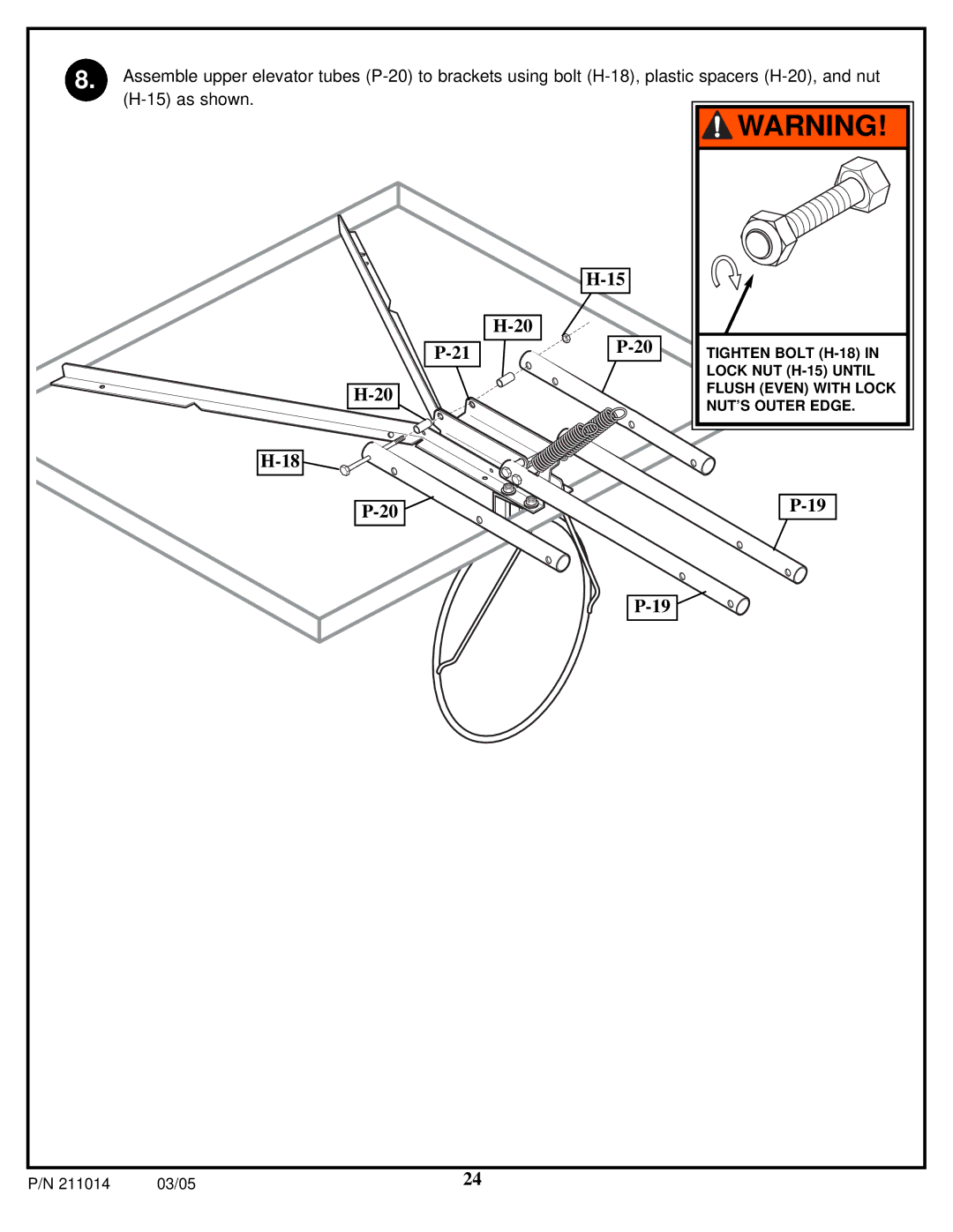 Spalding 211014 manual 03/05 