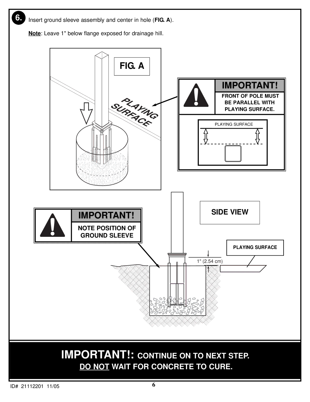 Spalding 21112201 manual FIG. a 