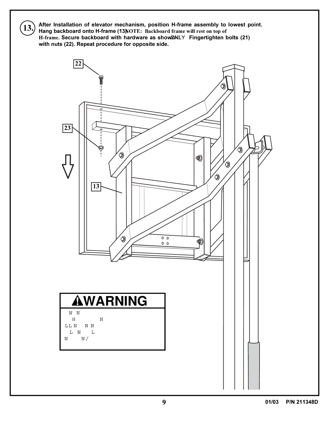 Spalding manual 01/03 P/N 211348D 