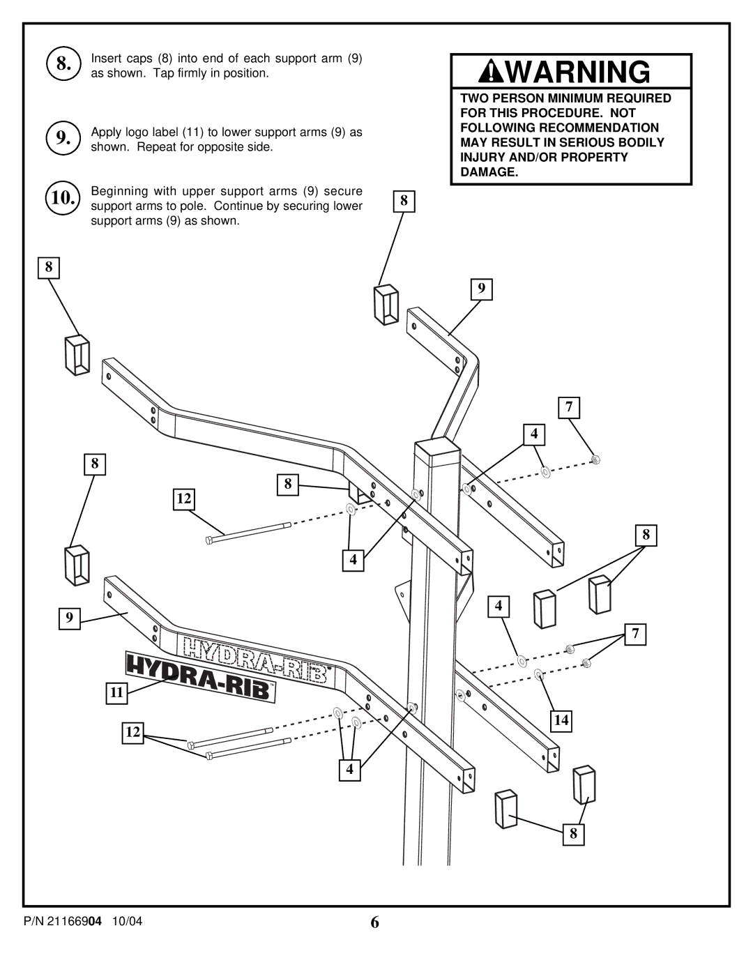 Spalding manual 21166904 10/04 