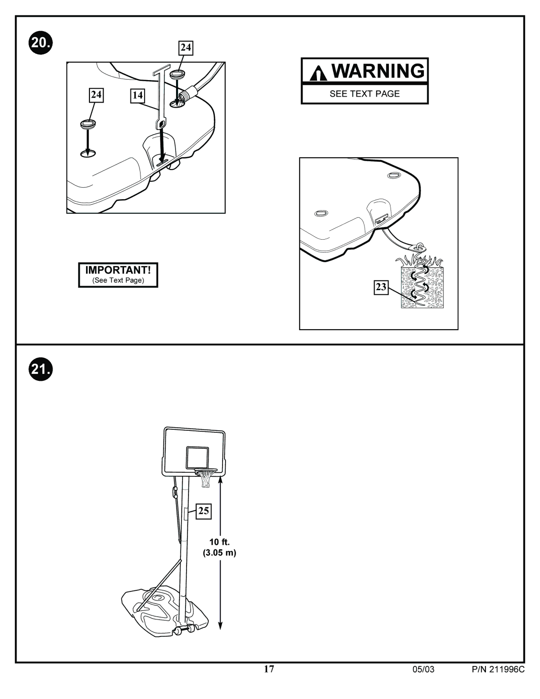 Spalding 211996C manual See Text 