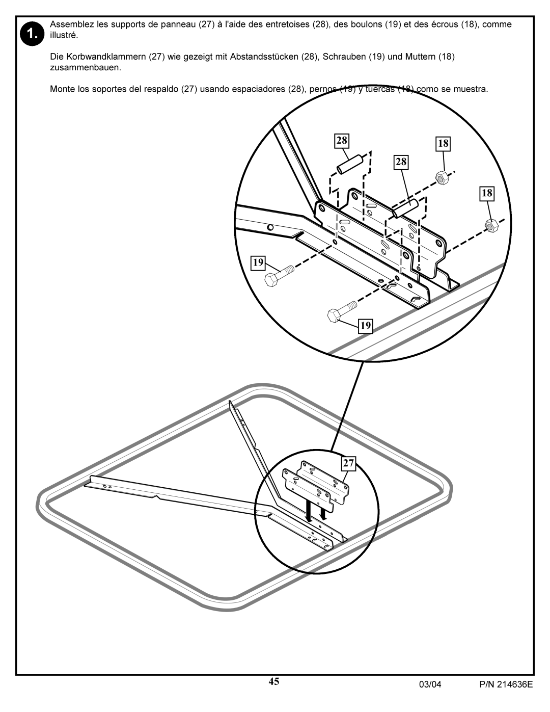 Spalding 214636E manual 